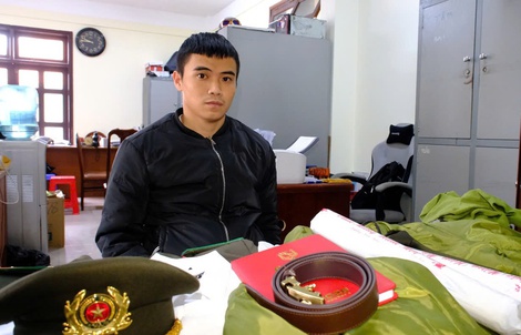 Thanh niên giả mạo công an để lừa đảo