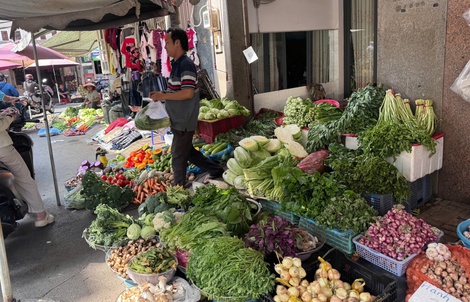 Rau củ quả dồi dào dịp Tết