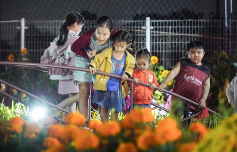 Xã có dân số đông thứ 10 cả nước rộn ràng khai mạc Hội hoa xuân