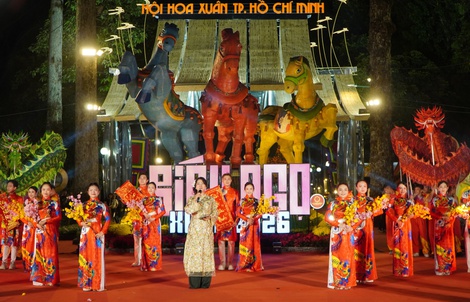 Hội Hoa Xuân TPHCM lần thứ 46: Điểm hẹn lý thú đầu năm