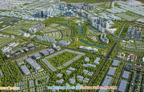 Ngắm đô thị khoa học công nghệ Bắc TPHCM