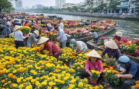 Đời thương hồ chợ hoa "trên bến dưới thuyền"