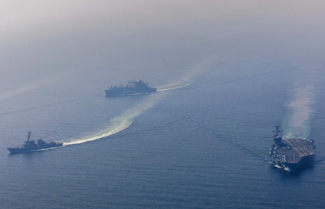 Phi đội Mỹ hướng tới Trung Đông, ông Donald Trump nhắc "khả năng leo thang"