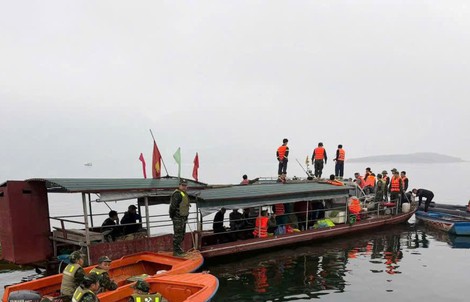 Chìm tàu chở khách đi chúc Tết, 6 người chết và mất tích: Khẩn trương làm rõ nguyên nhân