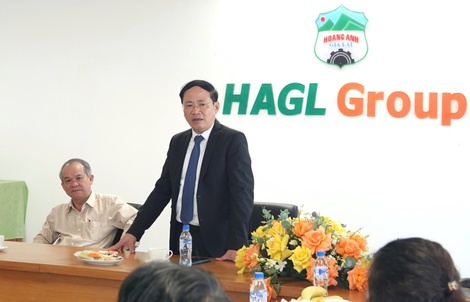 Chủ tịch UBND tỉnh Gia Lai "xông đất" doanh nghiệp của “Bầu Đức"