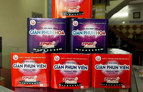 Bộ Công an được nghiên cứu, sản xuất, xuất khẩu, nhập khẩu, cung cấp pháo hoa nổ
