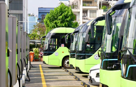 Tuyến xe buýt nối Bến xe Miền Tây - Ngã tư Ga chuẩn bị chạy điện