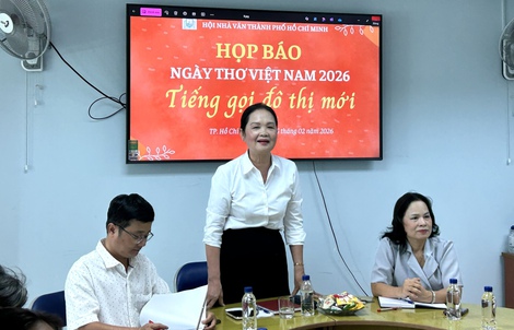 Ngày thơ Việt Nam 2026: "Tiếng gọi đô thị mới"