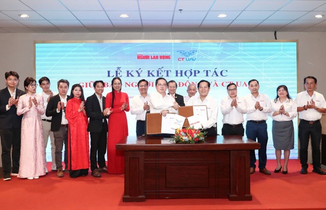 CT UAV và Báo Người Lao Động ký kết MOU
