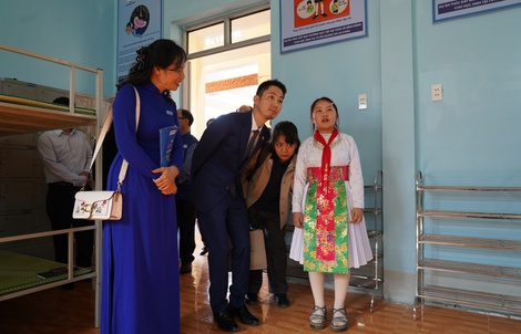 Nhật Bản hỗ trợ ký túc xá cho học sinh vùng cao