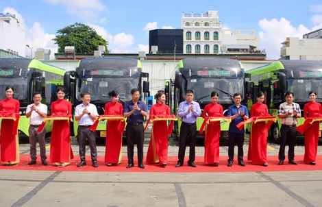 TPHCM có thêm 169 xe buýt điện trên 9 tuyến buýt từ ngày 1-3