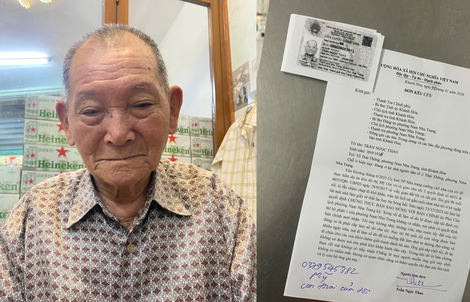 Xác minh thông tin cụ ông 90 tuổi bị "làm khó" do mất giấy tờ trong lũ lụt