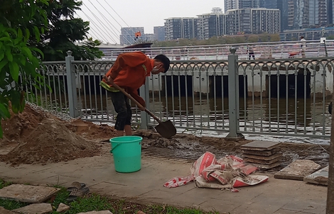 PHẢN HỒI: Khắc phục sụt lún