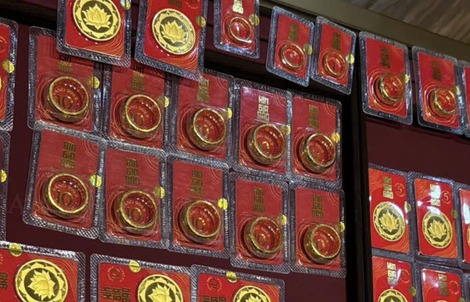 Cuối ngày 5-2, giá vàng miếng SJC rớt tới 3 triệu đồng