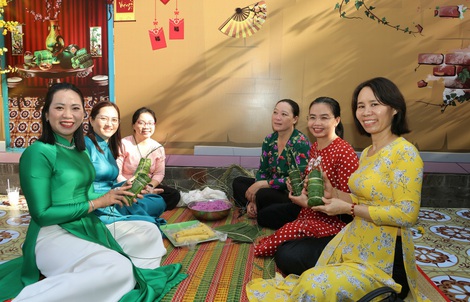 Một điểm check-in Tết vừa ra mắt ở Cần Thơ