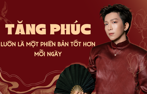 "Vẫn là Tăng Phúc, nhưng luôn là một phiên bản tốt hơn mỗi ngày"