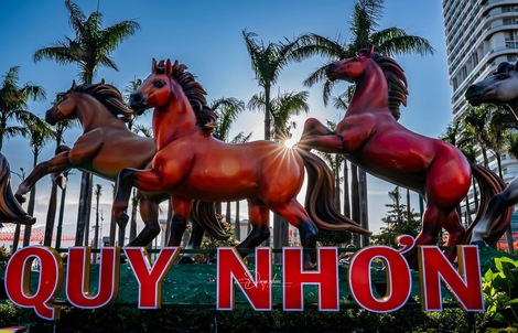 Quy Nhơn ra mắt cụm linh vật Tết 2026, thêm điểm check-in cho du khách