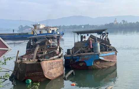 Vụ hút cát lậu trên sông Gianh: Giám đốc Công ty TNHH Tùng Cát liên quan thế nào?