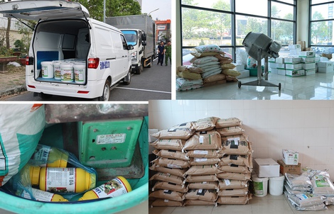 Công an phát hiện Công ty Ba Con Sư Tử sản xuất phân bón giả