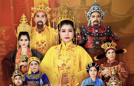 NSND Hồ Ngọc Trinh đưa vở "Đế đô sóng cả" lưu diễn miền Bắc