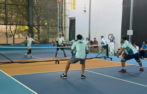 Sôi nổi Giải Pickleball Xuân Hòa mừng Đảng mừng Xuân Bính Ngọ
