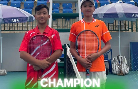 Tay vợt 14 tuổi TP HCM vô địch giải đấu trẻ ITF