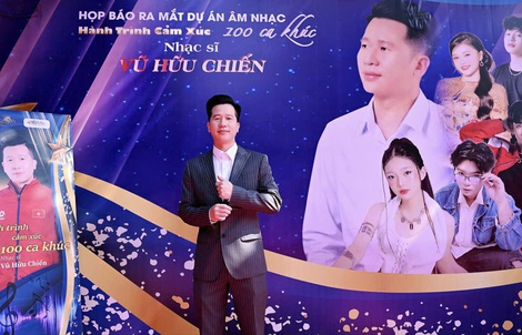 Nhạc sĩ Vũ Hữu Chiến ra mắt 100 bài hát về xuân và giai điệu cuộc sống