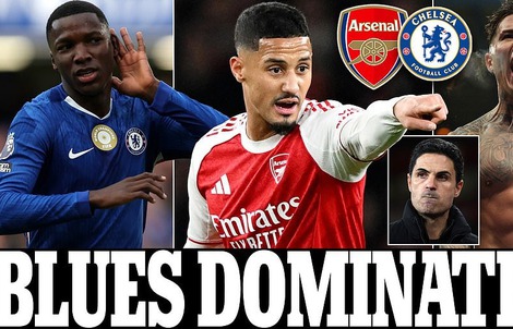 Arsenal “lép vế” trong đội hình kết hợp với Chelsea