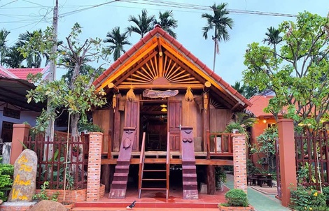 Hương cà phê trong nhà dài Ê đê