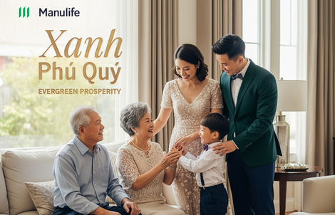 Manulife Việt Nam ra mắt sản phẩm Xanh Phú Quý