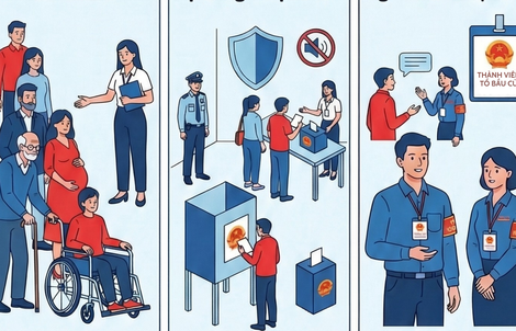 Những điều cử tri cần lưu ý khi vào phòng bỏ phiếu