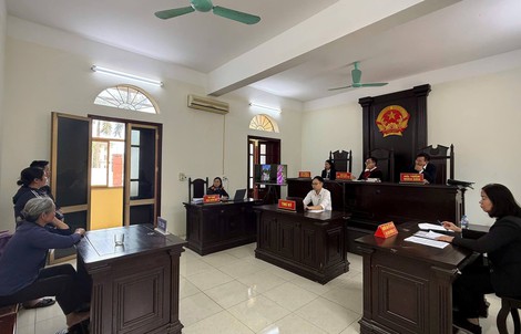 Đập phá bức tường của hàng xóm, cả gia đình lĩnh án