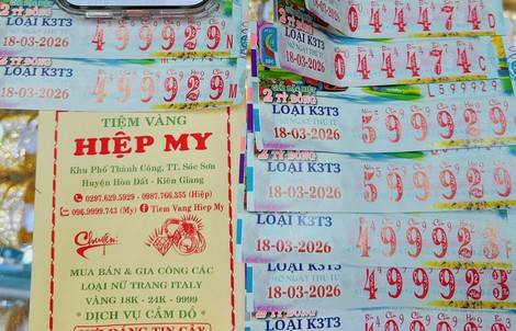 Xổ số miền Nam: Tìm người trúng giải độc đắc 25 vé Cần Thơ và Sóc Trăng