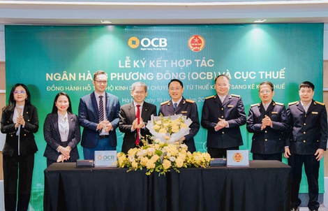 OCB hợp tác cùng Cục thuế hỗ trợ hộ kinh doanh chuyển đổi từ thuế khoán sang kê khai thuế