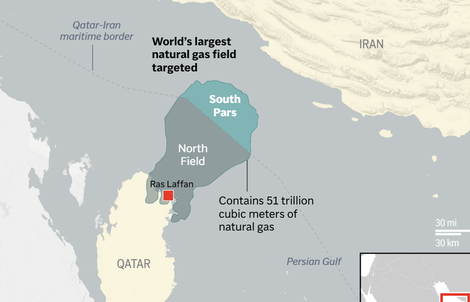 Chiến sự Trung Đông ngày 19-3: Hạ tầng dầu mỏ trúng đòn hàng loạt, vùng Vịnh không ngồi yên