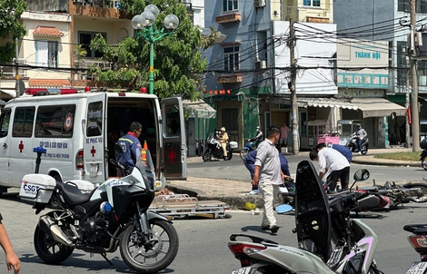 Tai nạn giao thông nghiêm trọng trên đường Tân Sơn, TPHCM