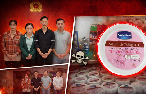 Công an TPHCM đột kích "công xưởng kem trộn" giữa lòng thành phố