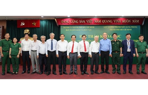 50 năm Thanh niên xung phong TPHCM: Từ "vành đai trắng" đến lực lượng xung kích đô thị