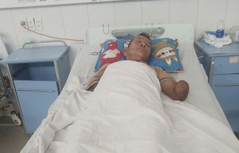 Tin mới liên quan cụ ông cụt 2 tay kẹp con rắn hổ mang dài 2 mét