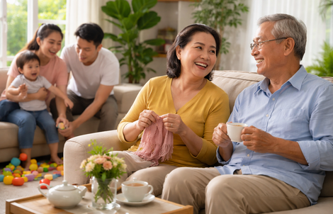 Khi ông bà chọn sống cho mình