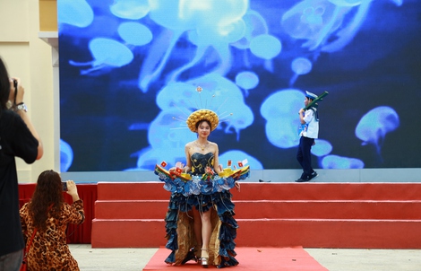 Chủ quyền biển đảo hiện lên sống động qua tiết học độc đáo của học sinh Trường Lê Quý Đôn