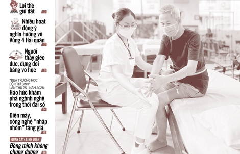 Báo in Người Lao Động ngày 22-3: Chăm sóc toàn diện cho người cao tuổi