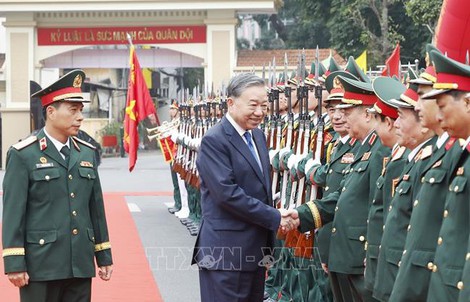 Tổng Bí thư Tô Lâm: Binh chủng Công binh tiếp tục phát huy truyền thống "Mở đường thắng lợi"