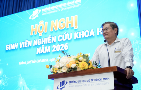 Trường ĐH Mở TPHCM dành 8% doanh thu học phí lập quỹ cho sinh viên nghiên cứu khoa học