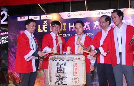 Lễ hội Hoa Anh đào, tái hiện không gian Nhật Bản độc đáo