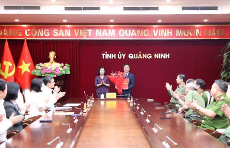 Phó Giám đốc Công an tỉnh Quảng Ninh biệt phái làm Phó Trưởng Ban Nội chính Tỉnh ủy