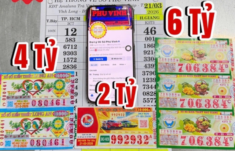 Lộ diện 4 đại lý liên tục đổi thưởng giải độc đắc xổ số miền Nam