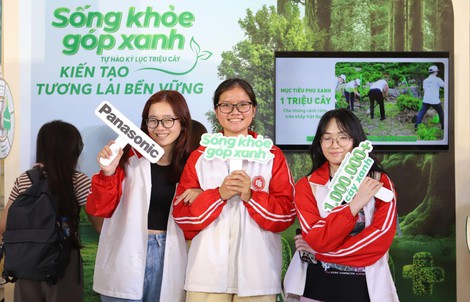 Panasonic cùng cộng đồng viết tiếp hành trình sống khỏe góp xanh