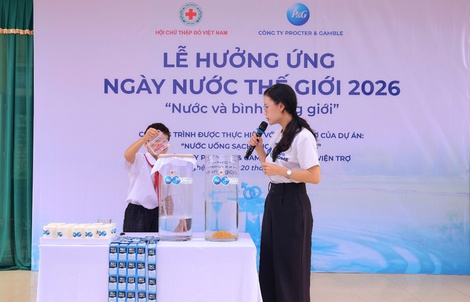 P&G tiếp tục mở rộng chương trình nước sạch tại Việt Nam