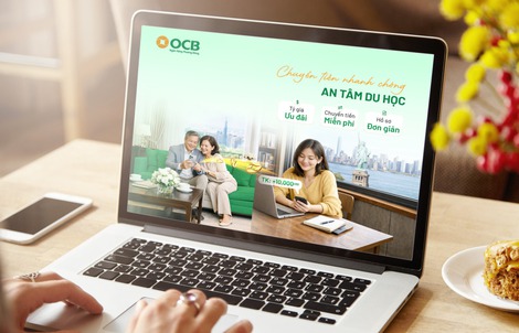 Phụ huynh "nhẹ gánh" chi phí nhờ ưu đãi chuyển tiền quốc tế 0 đồng từ OCB